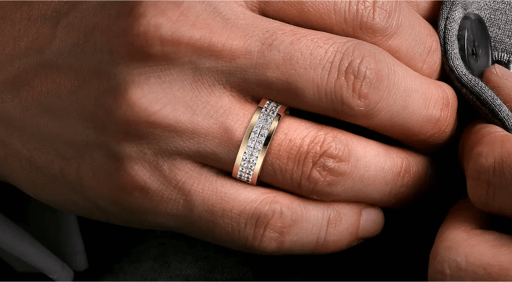 A Gentleman’s Choice: Classic Men's Wedding Ring by Kriyana Jewels