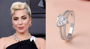 Lady Gaga’s Heart-Shaped Diamond Engagement Ring Story