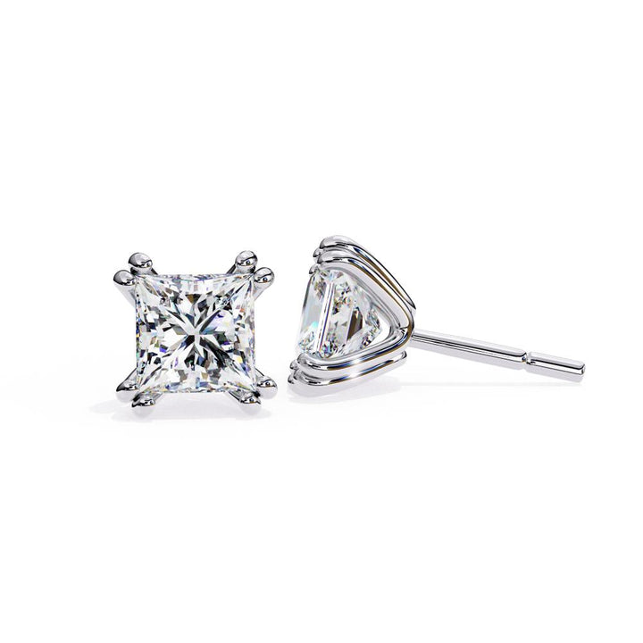 The Patricia Princess Double Claw Prong Stud Earrings