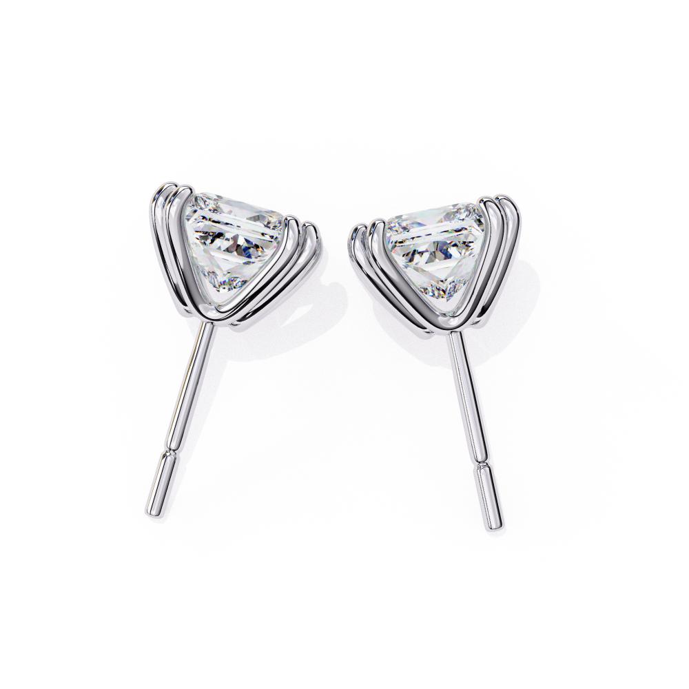 The Patricia Princess Double Claw Prong Stud Earrings