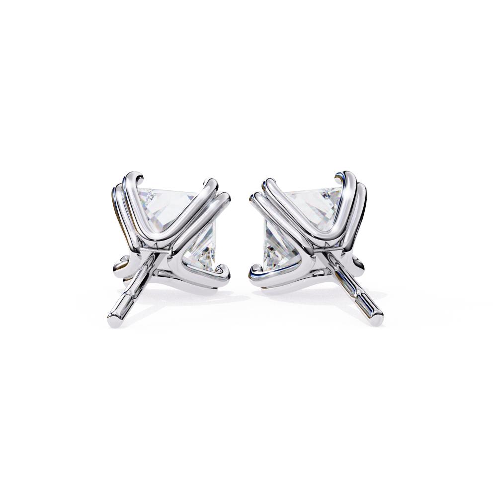 The Patricia Princess Double Claw Prong Stud Earrings