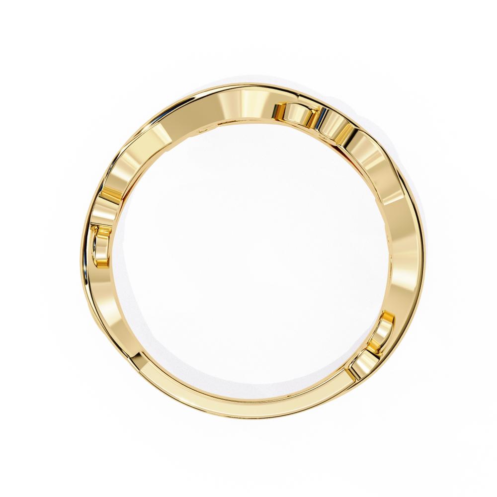 The Johanna Unique Stackable Wedding Band