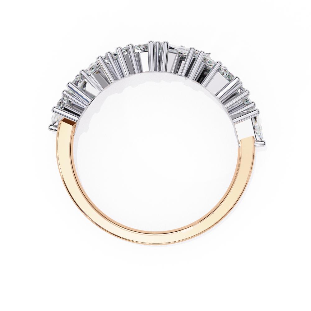 The Irene Baguette Half Eternity Wedding Band