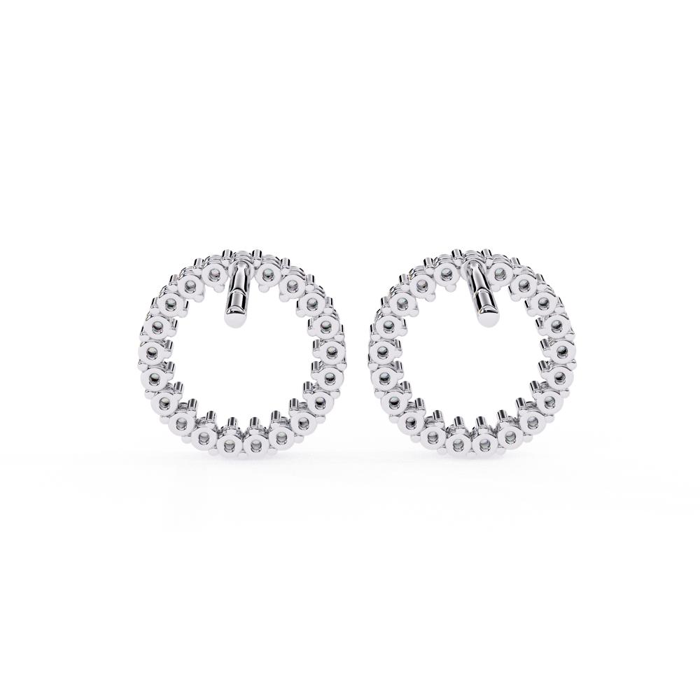 The Nataley Round Circle Style Earrings