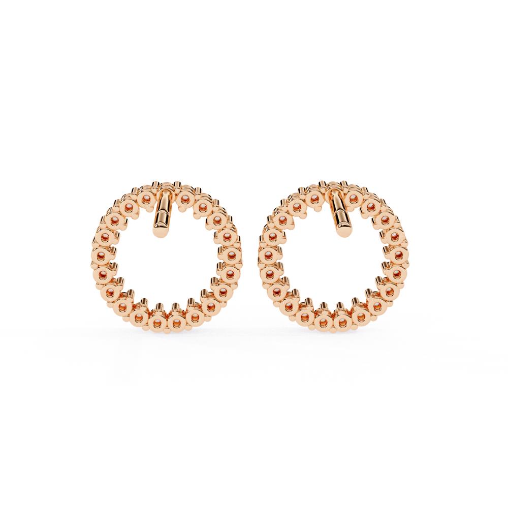 The Nataley Round Circle Style Earrings