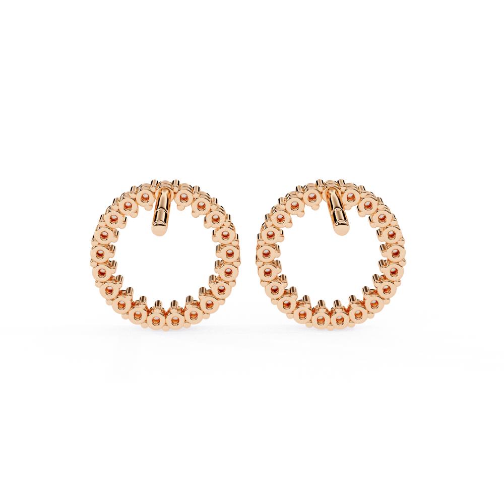 The Nataley Round Circle Style Earrings