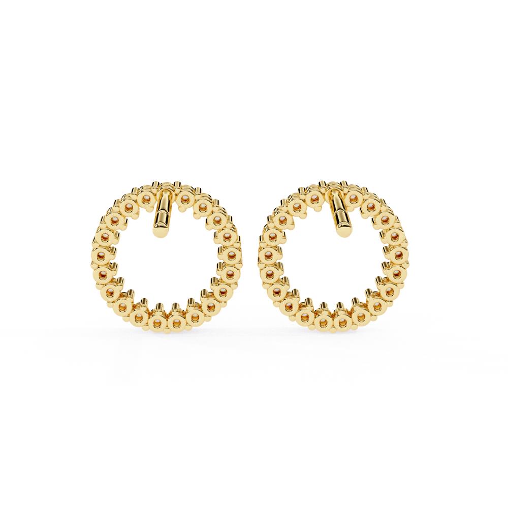 The Nataley Round Circle Style Earrings