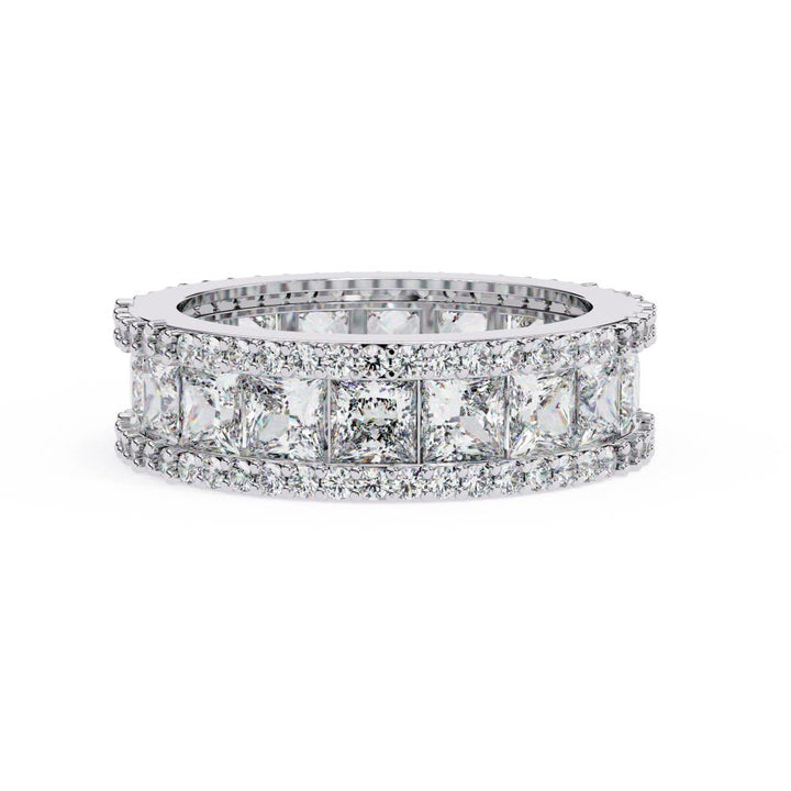 The Christy Princess Full Eternity Wedding Band