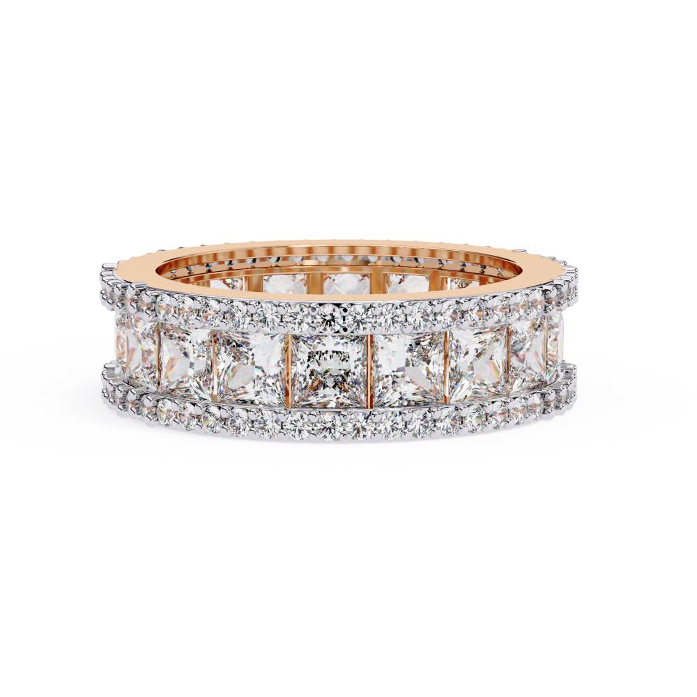 The Christy Princess Full Eternity Wedding Band