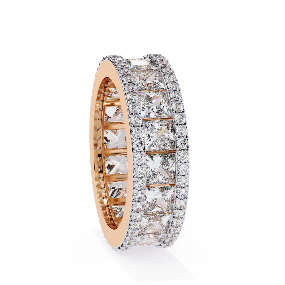 The Christy Princess Full Eternity Wedding Band
