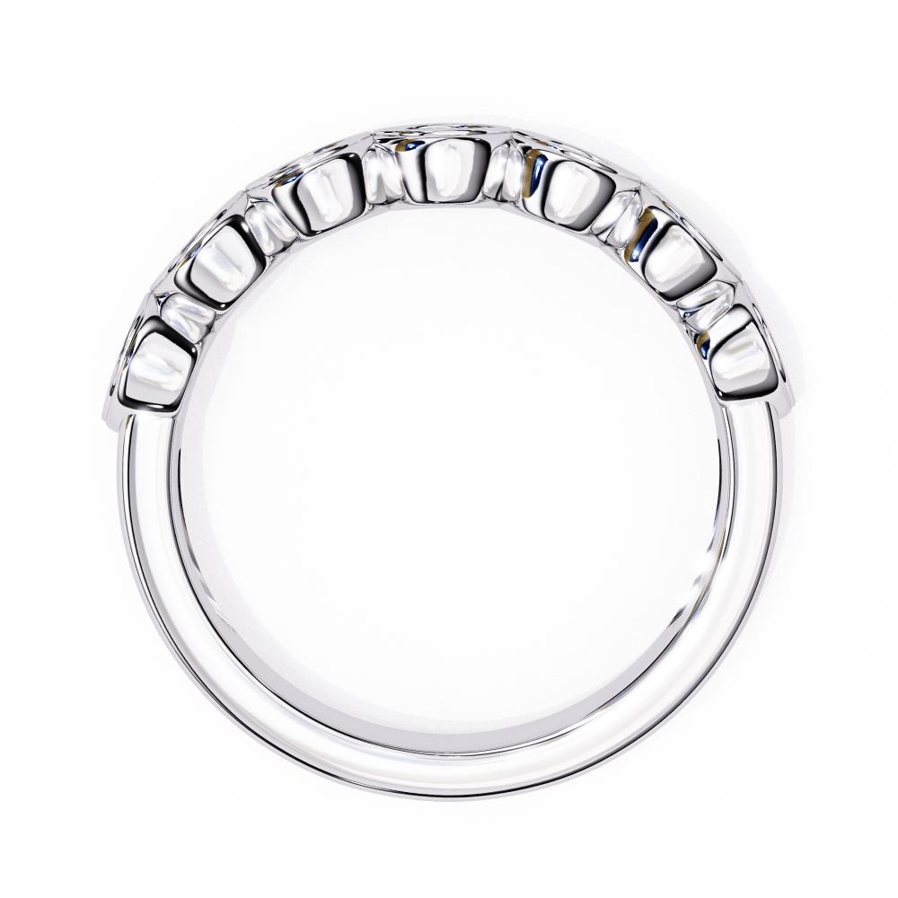 The Michael Wavy Style Wedding Band