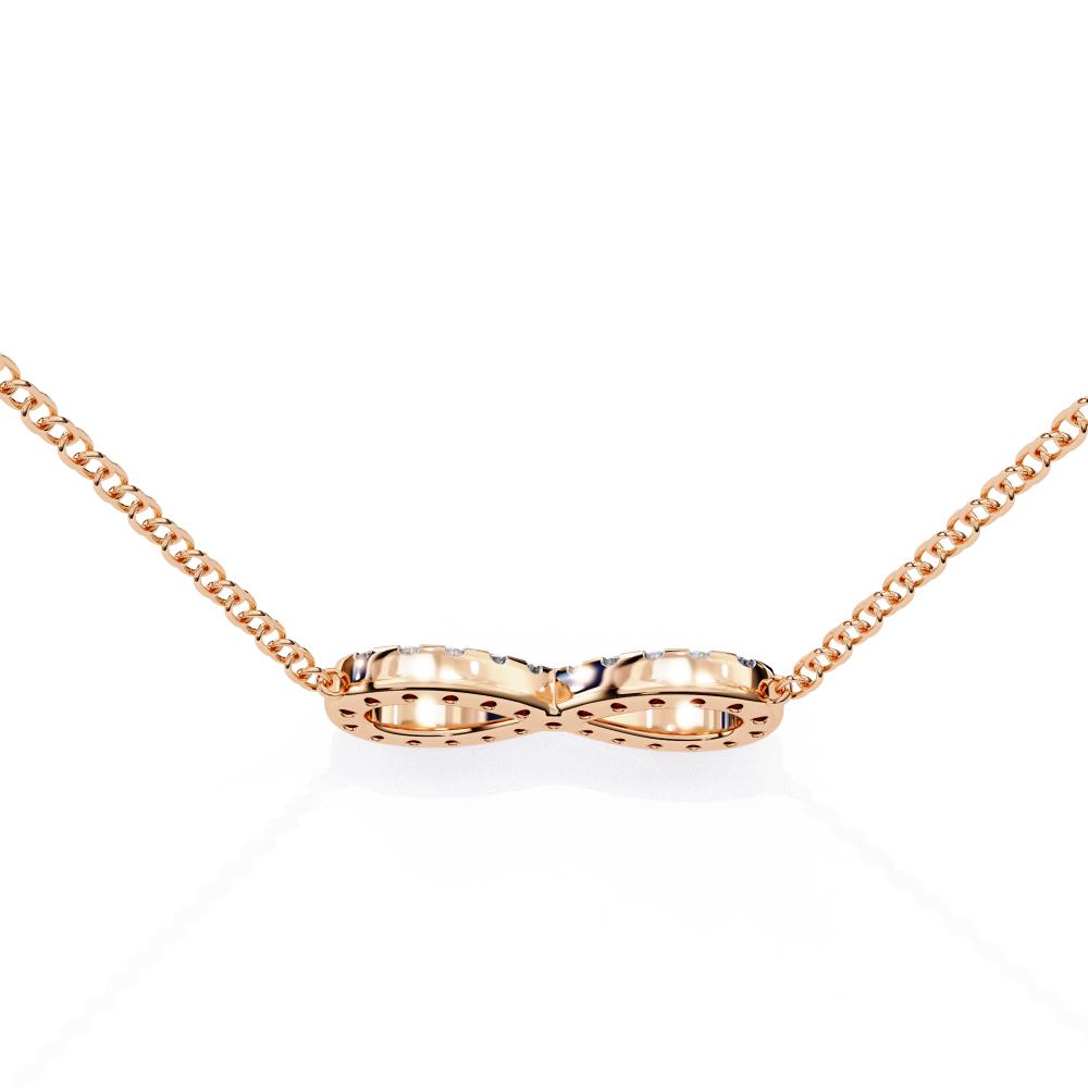 The Aitana infinity Diamond necklace