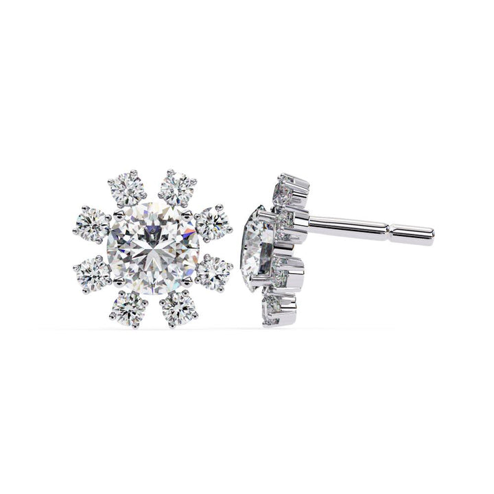 The Thomas Round Stud Earrings