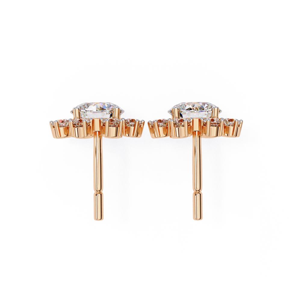 The Thomas Round Stud Earrings