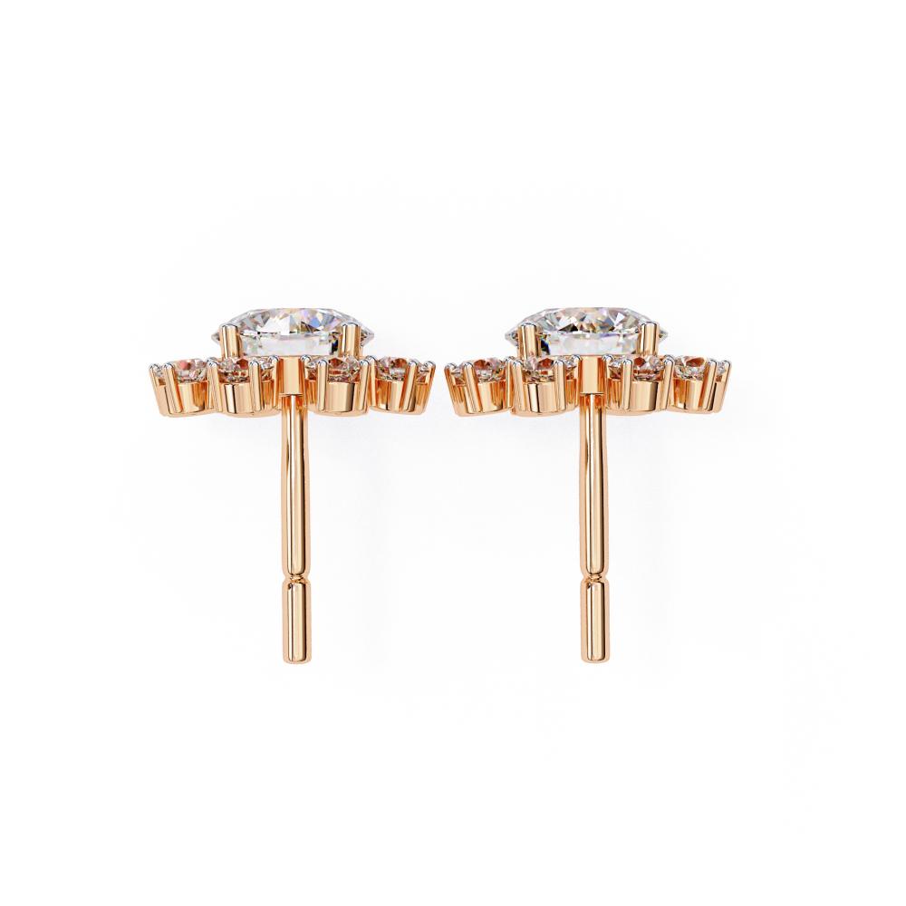 The Thomas Round Stud Earrings