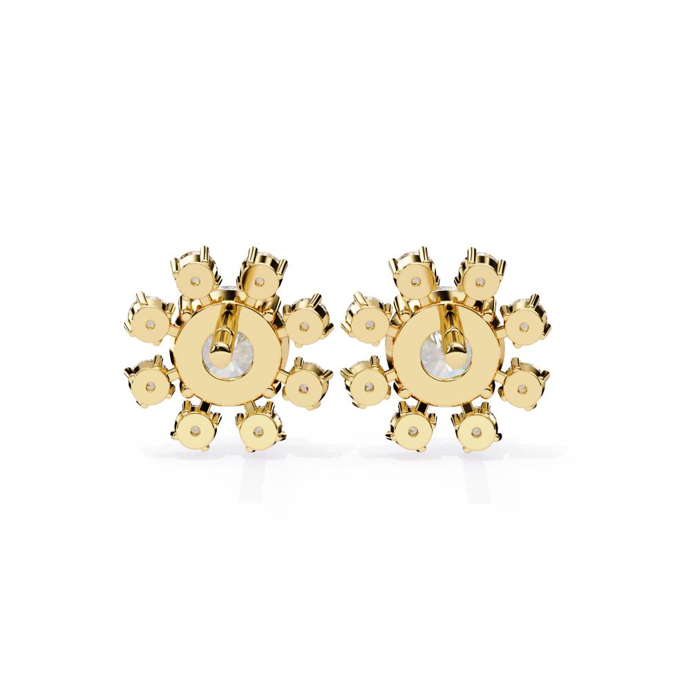 The Thomas Round Stud Earrings