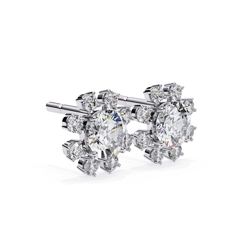 The Thomas Round Stud Earrings