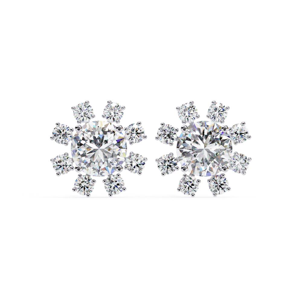 The Thomas Round Stud Earrings