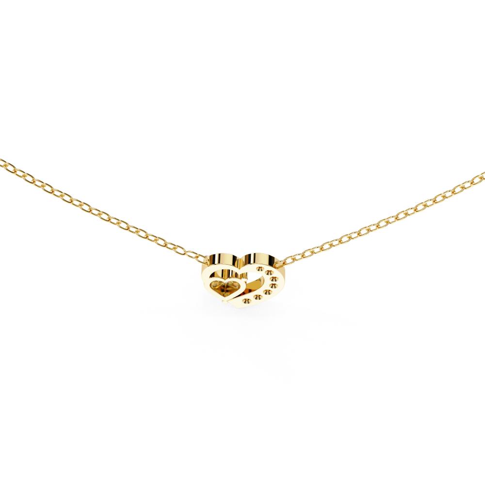 The Sara Heart Classic Pendant With Chain