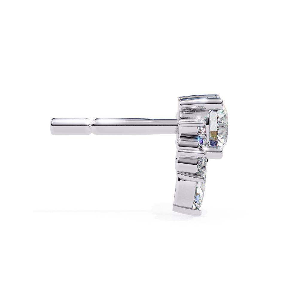 The Gina Round & Marquise Classic Earrings