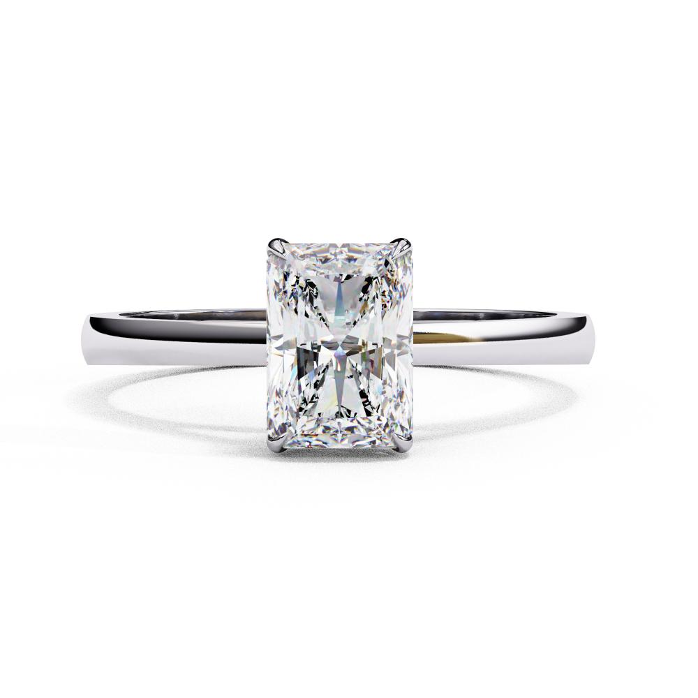 The Amy Radiant Cathedral Engagement Ring