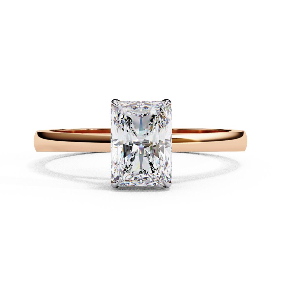 The Amy Radiant Cathedral Engagement Ring