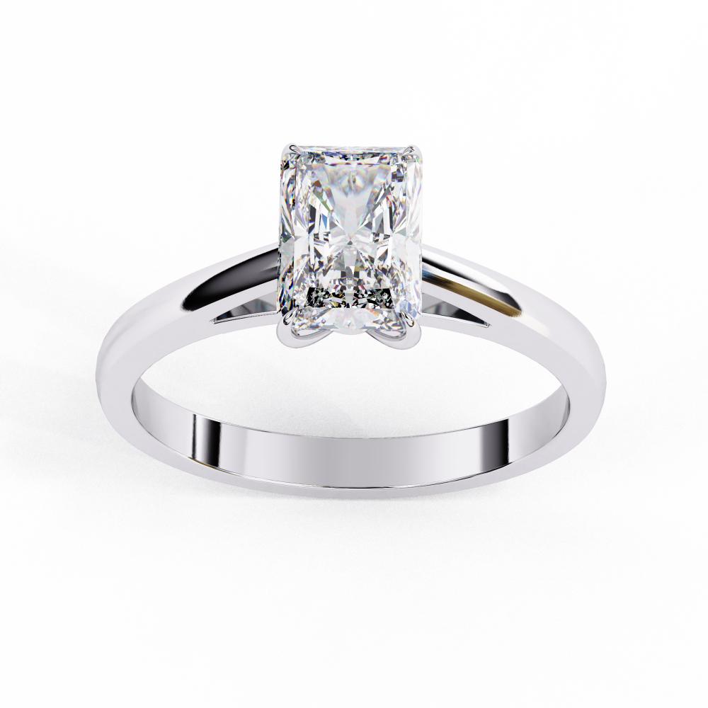 The Amy Radiant Cathedral Engagement Ring