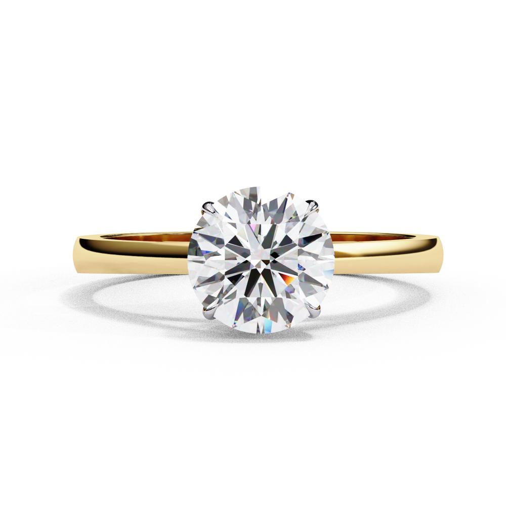 The Amy Round Cathedral Engagement Ring