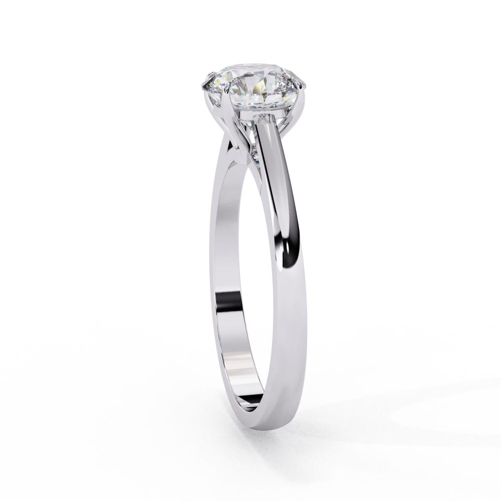 The Amy Round Cathedral Engagement Ring