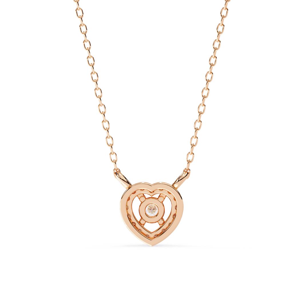 The Daniela Heart Shape Pendant Necklace