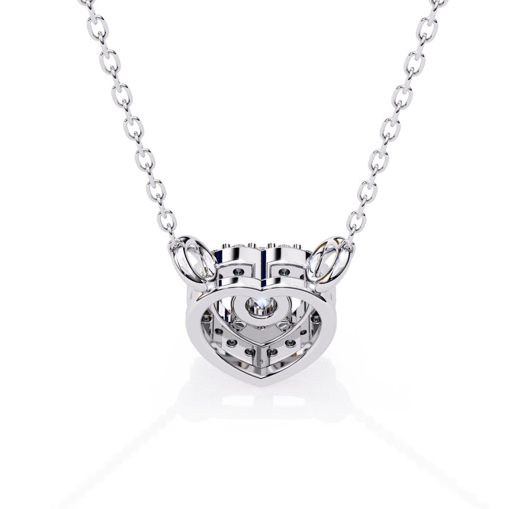 The Daniela Heart Shape Pendant Necklace