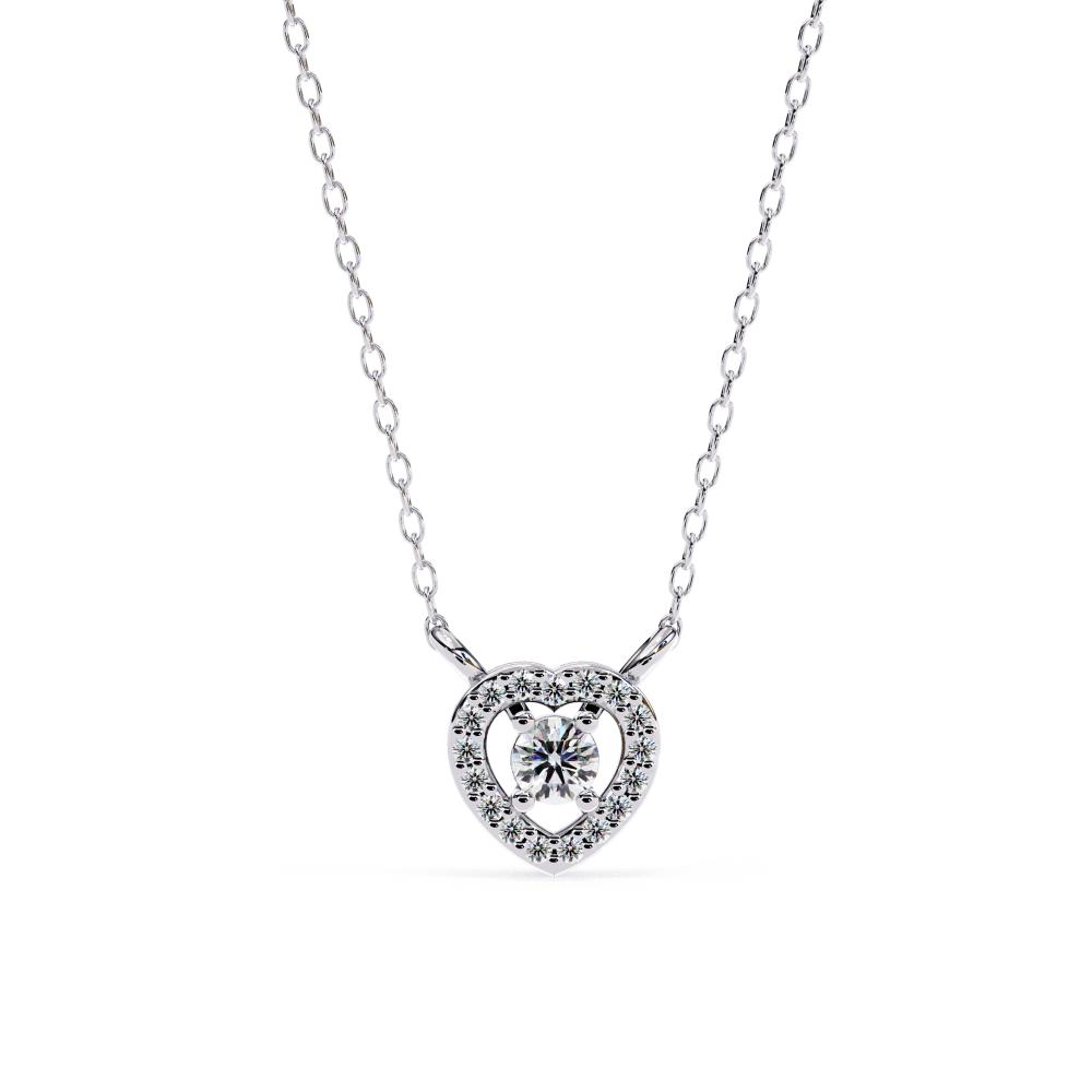 The Daniela Heart Shape Pendant Necklace