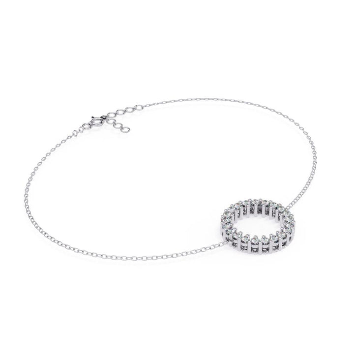 The Pamela Circle Diamond Bracelet