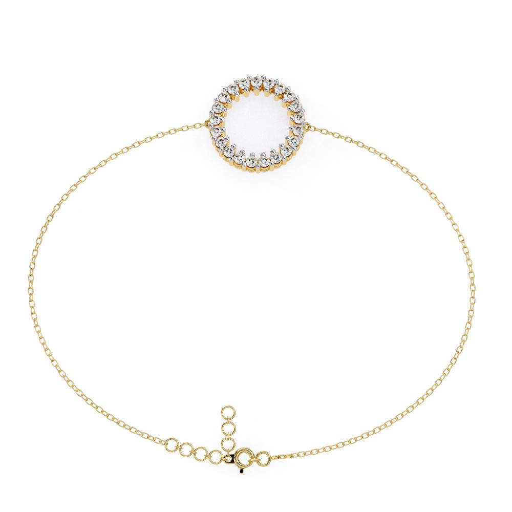 The Pamela Circle Diamond Bracelet