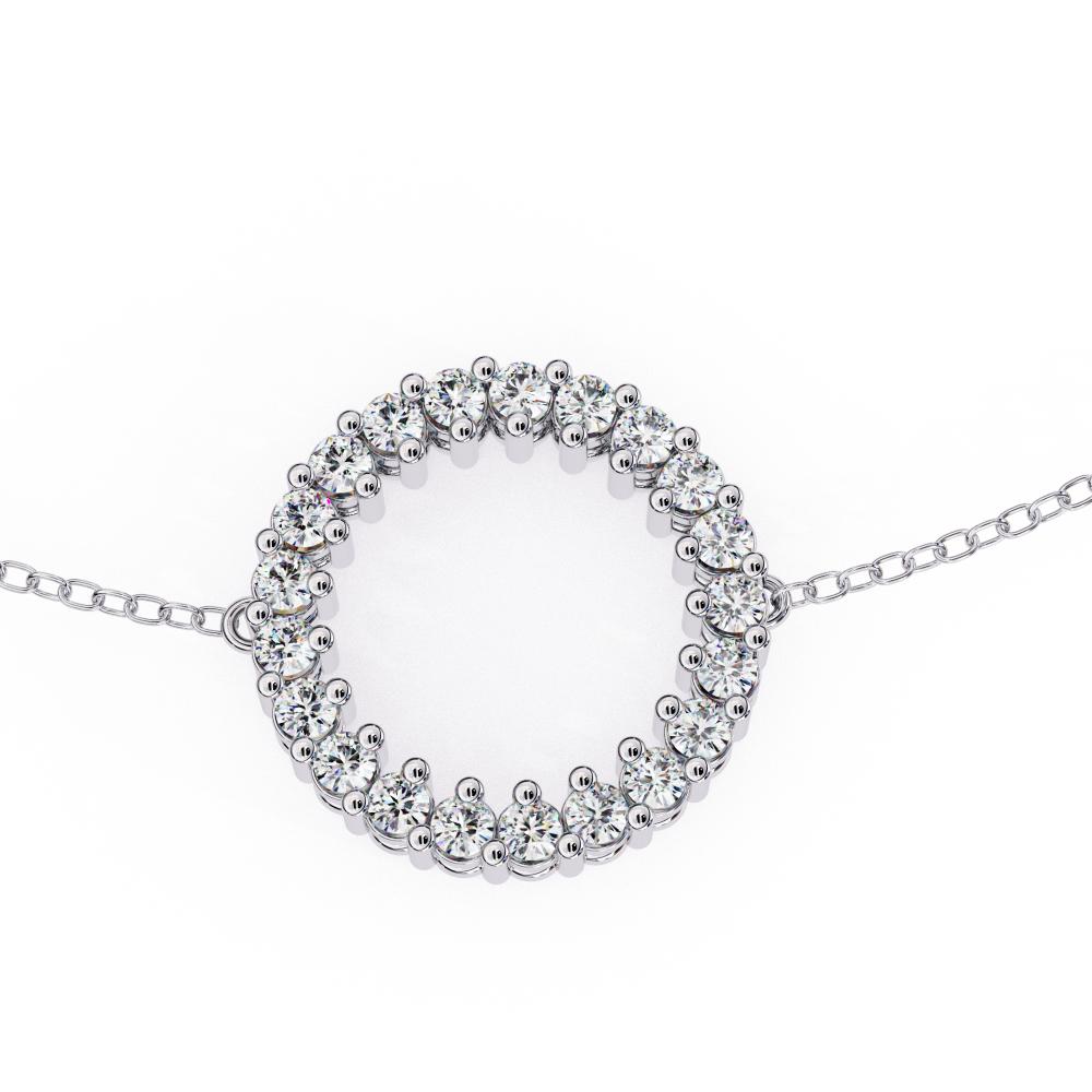 The Pamela Circle Diamond Bracelet