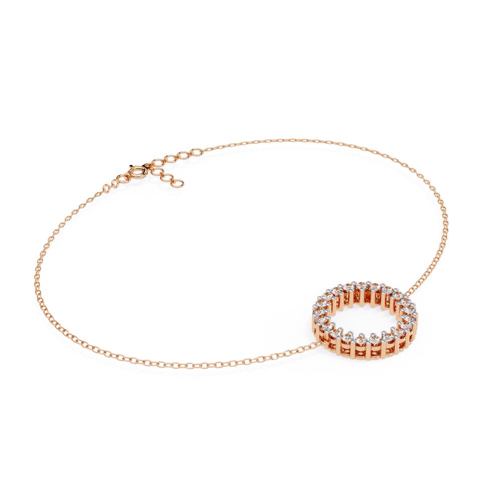 The Pamela Circle Diamond Bracelet