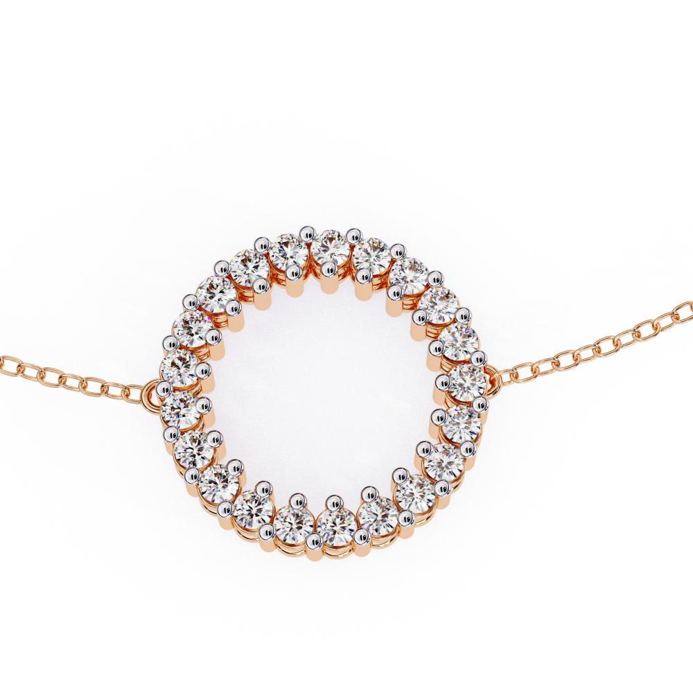 The Pamela Circle Diamond Bracelet