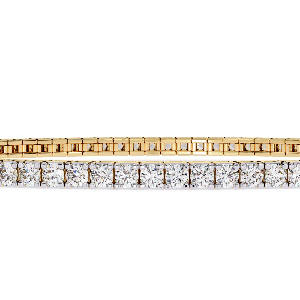 The Eden Round Tennis Bracelet