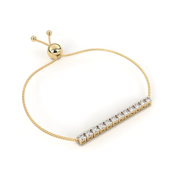 The Comrie Adjustable Bar Diamond bracelet