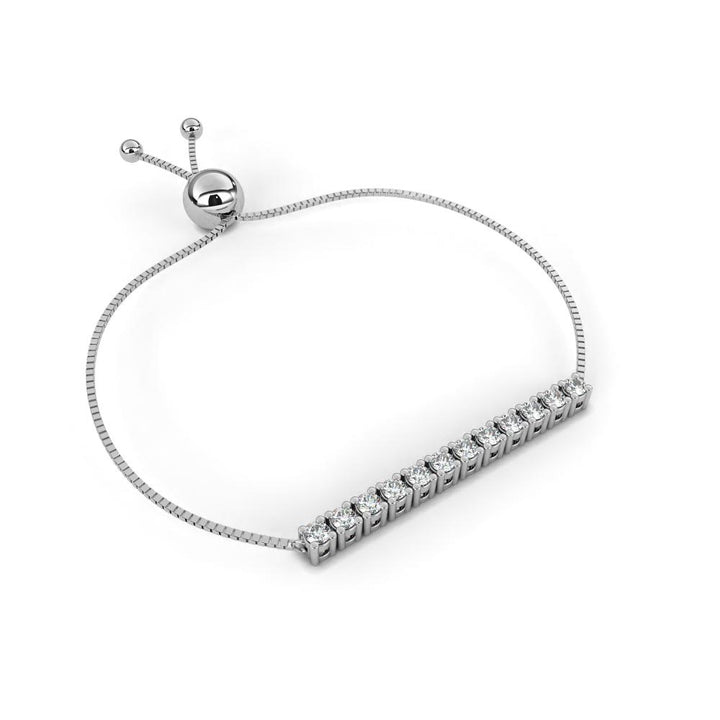 The Comrie Adjustable Bar Diamond bracelet