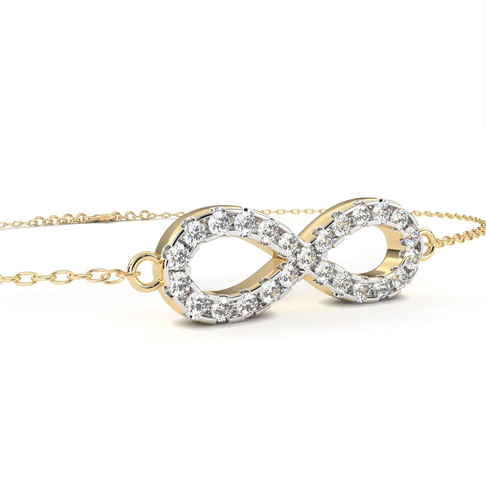 The Pena Infinity Diamond Loose Bracelet