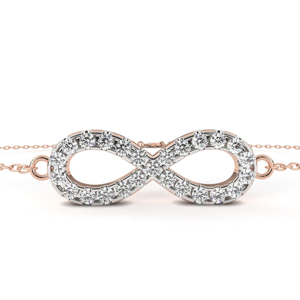 The Pena Infinity Diamond Loose Bracelet