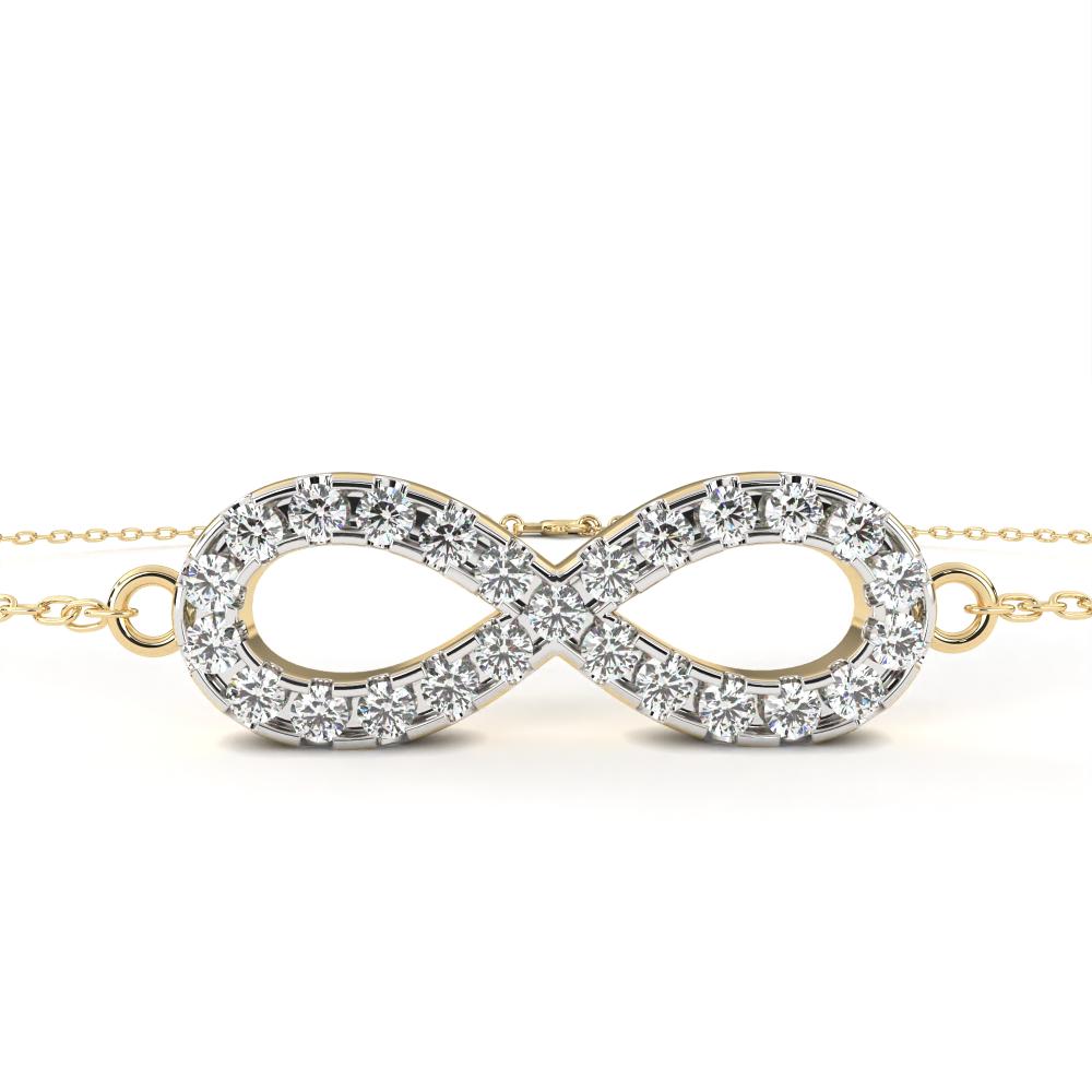 The Pena Infinity Diamond Loose Bracelet