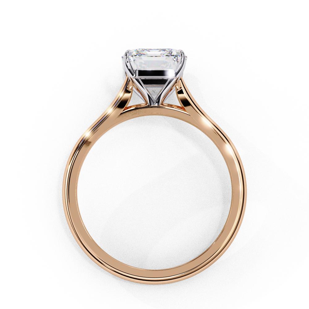 The Jennifer Emerald Cathedral Solitaire Engagement ring