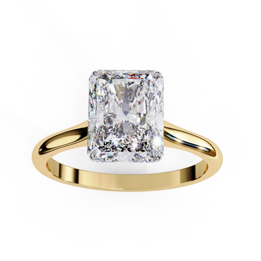 The Jennifer Radiant Cathedral Solitaire Engagement ring