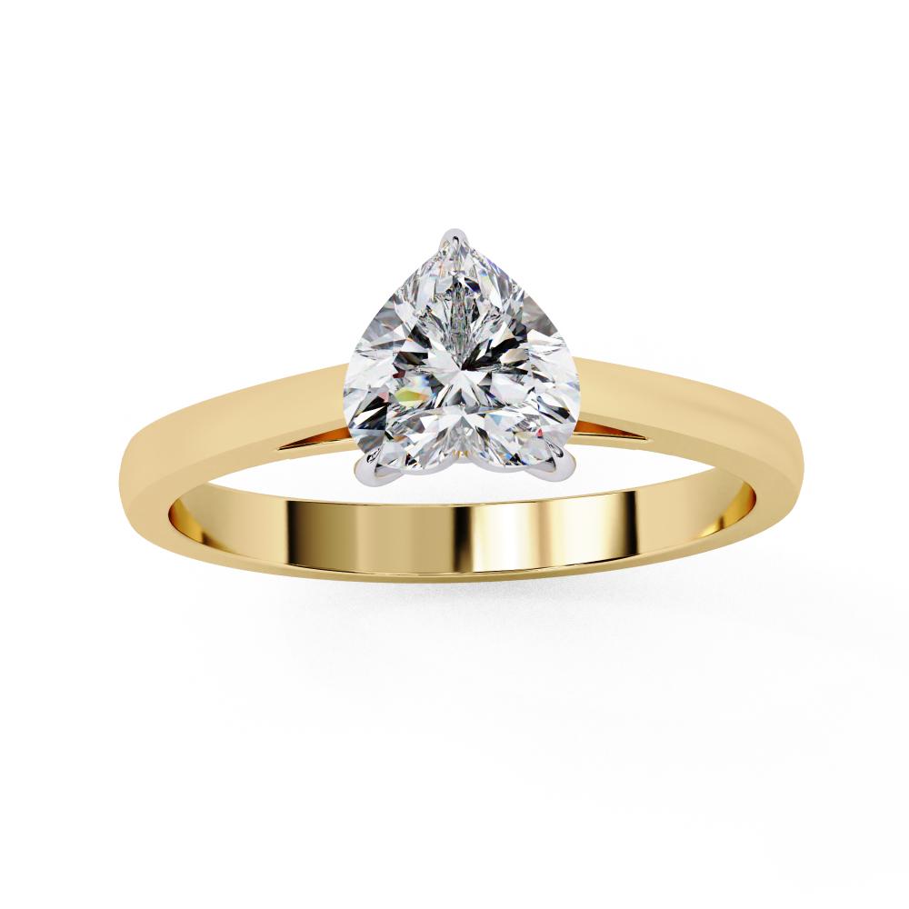 The Amy Heart Cathedral Engagement Ring