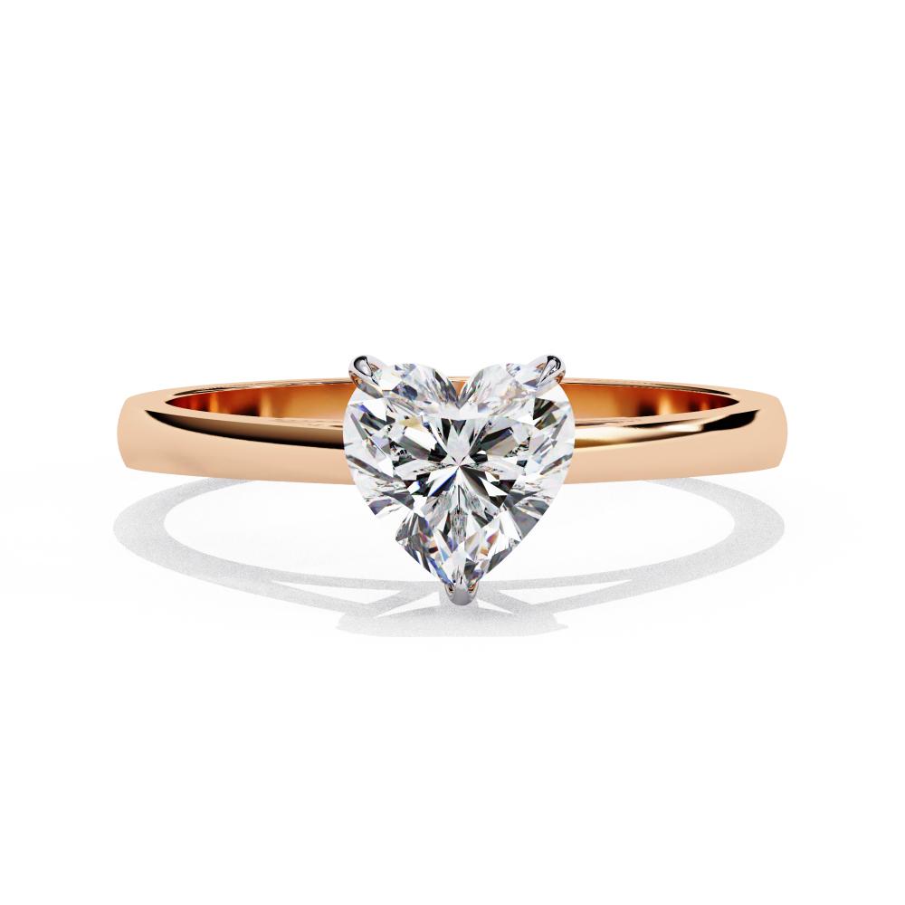 The Amy Heart Cathedral Engagement Ring