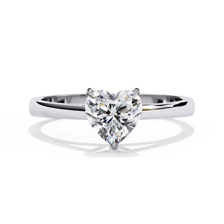 The Amy Heart Cathedral Engagement Ring