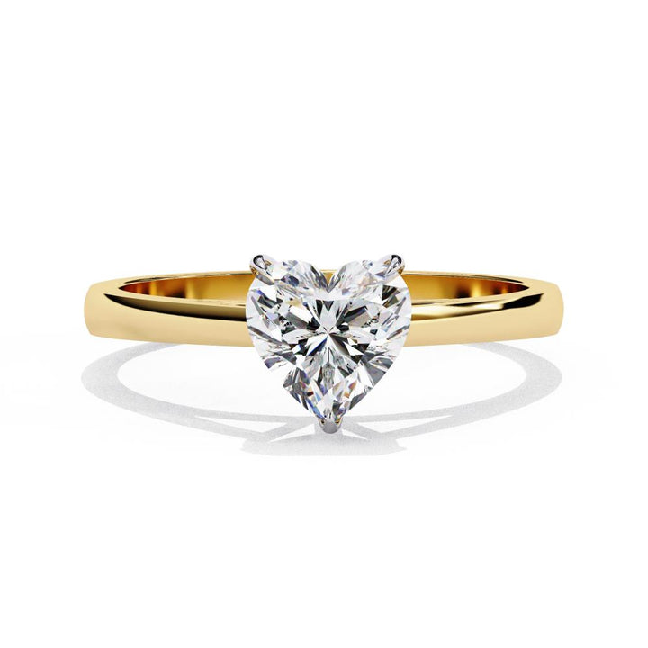 The Amy Heart Cathedral Engagement Ring