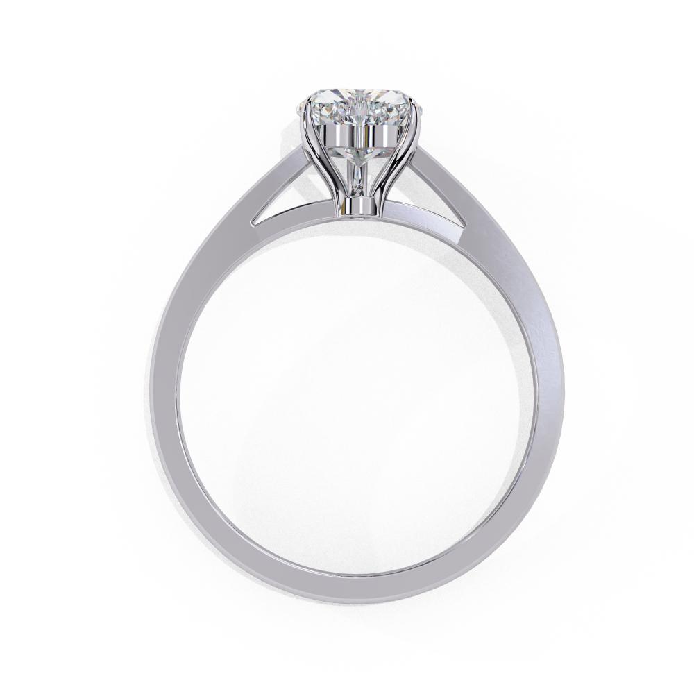 The Amy Heart Cathedral Engagement Ring